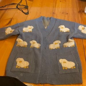 Sheep Cardigan Wool